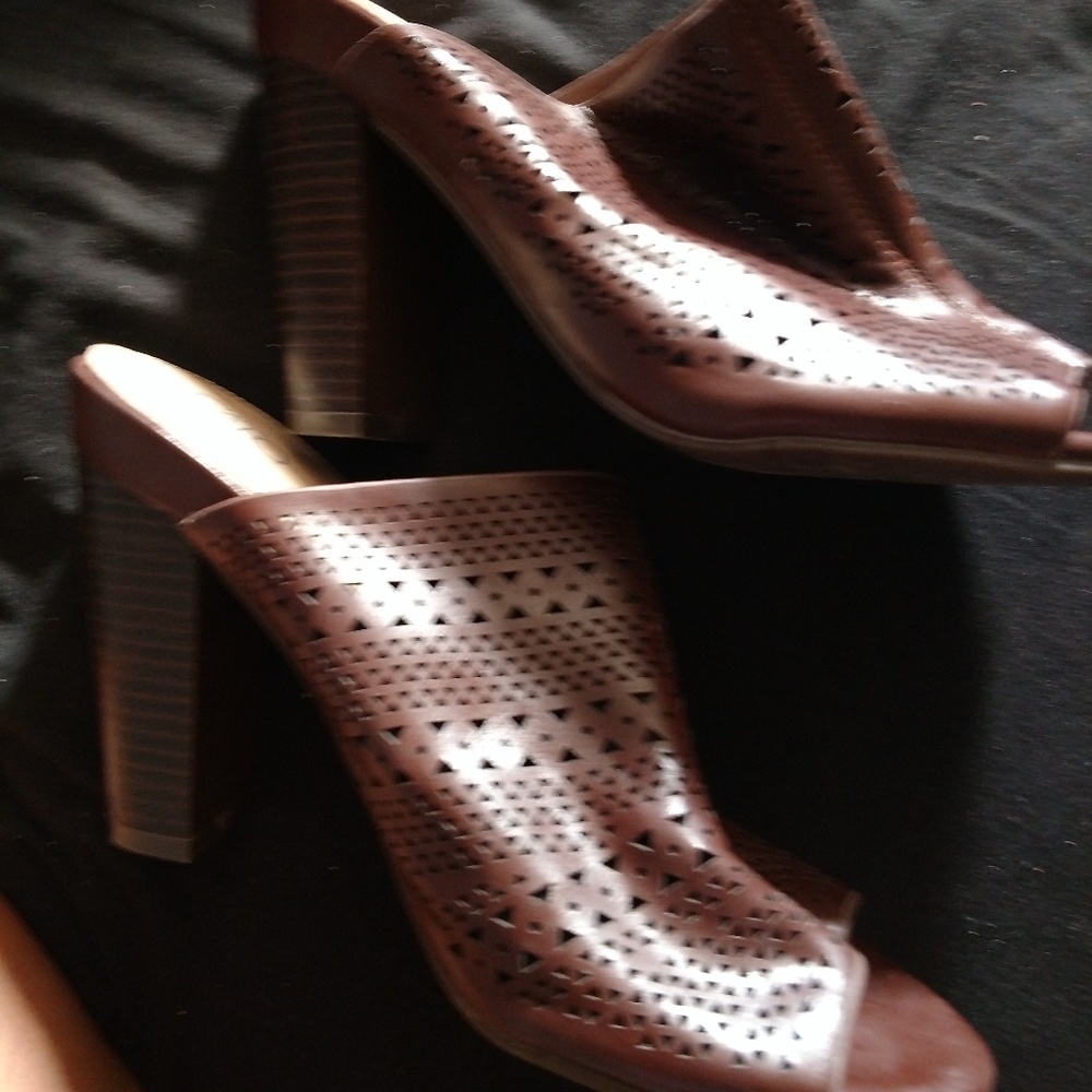 Brown heels